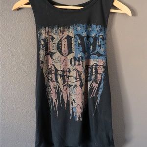 Full tilt grunge muscle tee XS NWOT